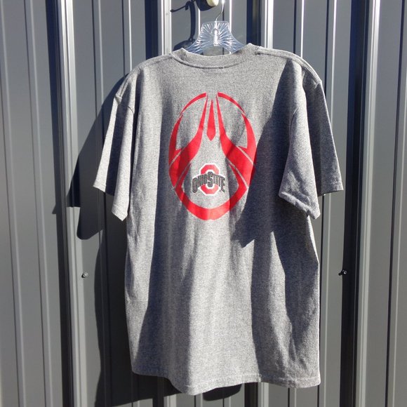 Nike Gray Ohio State Graphic Design Short Sleeve Tee- Size M - Picture 5 of 5